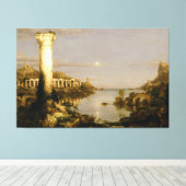 Thomas Cole - Der Kurs der Empire-Desolation Leinwanddruck (Insitu (Holzboden))