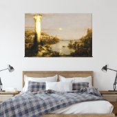 Thomas Cole - Der Kurs der Empire-Desolation Leinwanddruck (Insitu (Schlafzimmer))