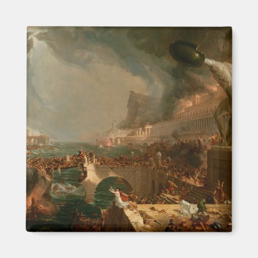 Thomas Cole Der Kurs der Zerstörung des Empire Magnet (Vorne)