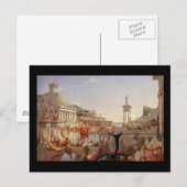 Thomas Cole Der Kurs des Empire Postkarte (Vorne/Hinten)