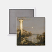 Thomas Cole Der Lauf der Empire-Verwüstung Magnet (Vorderseite/Rückseite)