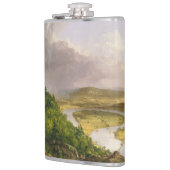 Thomas Cole der Oxbow Der Connecticut-Fluss Flachmann (Links)