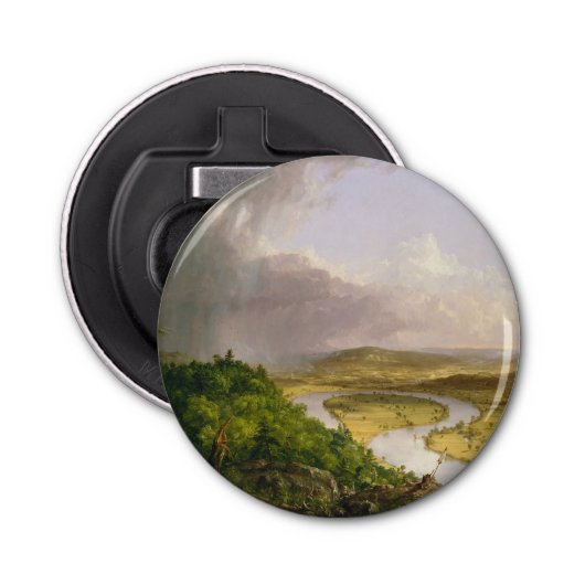 Thomas Cole der Oxbow Der Connecticut-Fluss Flaschenöffner (Vorderseite)