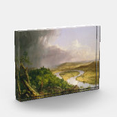 Thomas Cole der Oxbow Der Connecticut-Fluss Fotoblock (Links)