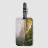 Thomas Cole der Oxbow Der Connecticut-Fluss Gepäckanhänger (Vorderseite Vertikal)