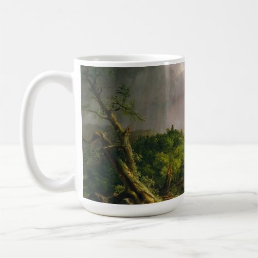 Thomas Cole der Oxbow Der Connecticut-Fluss Kaffeetasse (Links)