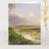 Thomas Cole der Oxbow Der Connecticut-Fluss Karte (Gelbe Blume)