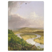 Thomas Cole der Oxbow Der Connecticut-Fluss Klemmbrett (Rückseite)