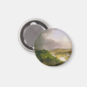 Thomas Cole der Oxbow Der Connecticut-Fluss Magnet (Vorderseite/Rückseite)