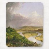 Thomas Cole der Oxbow Der Connecticut-Fluss Mousepad (Vorne)