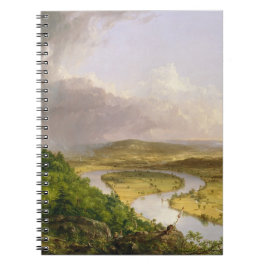 Thomas Cole der Oxbow Der Connecticut-Fluss Notizblock