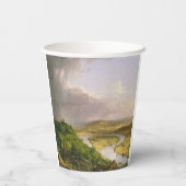 Thomas Cole der Oxbow Der Connecticut-Fluss Pappbecher (Rückseite)