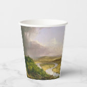 Thomas Cole der Oxbow Der Connecticut-Fluss Pappbecher (Vorderseite)