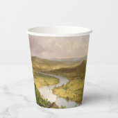 Thomas Cole der Oxbow Der Connecticut-Fluss Pappbecher (Rückseite)