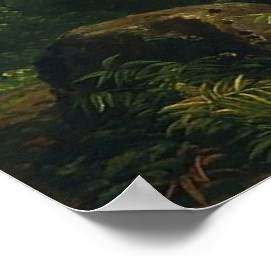 Thomas Cole der Oxbow Der Connecticut-Fluss Poster (Ecke)