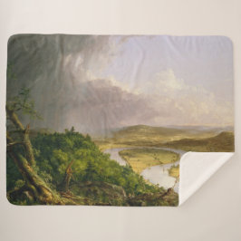 Thomas Cole der Oxbow Der Connecticut-Fluss Sherpadecke
