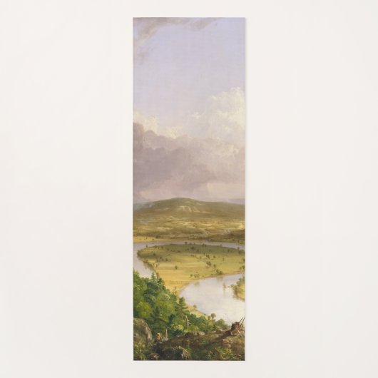 Thomas Cole der Oxbow Der Connecticut-Fluss Yogamatte (Vorderseite)