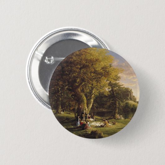 Thomas Cole Der Picknick Button (Vorne & Hinten)