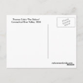 Thomas Cole: Die Oxbow-Postkarte Postkarte (Rückseite)
