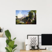 Thomas Cole Die Reise der Jugend des Lebens Poster (Heimbüro)