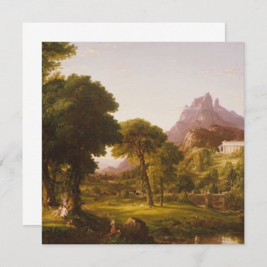 Thomas Cole Dream of Arcadia (Vorne/Hinten)