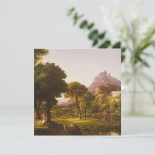 Thomas Cole Dream of Arcadia (Stehend Vorderseite)