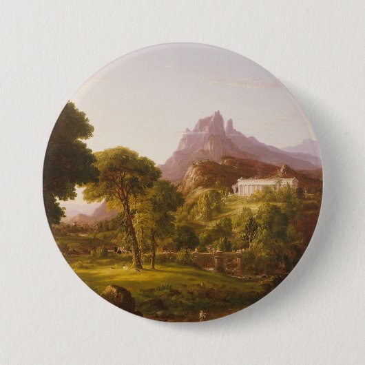 Thomas Cole Dream of Arcadia Button (Vorderseite)