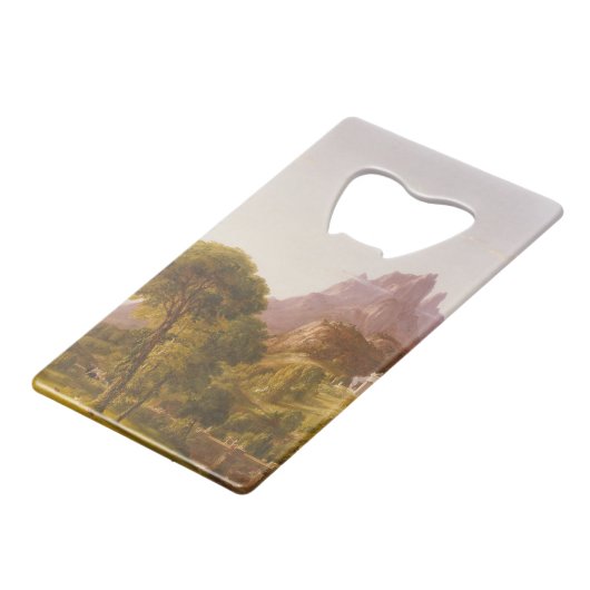 Thomas Cole Dream of Arcadia Geldbeutel Flaschenöffner (Vorderseite Schrägansicht)