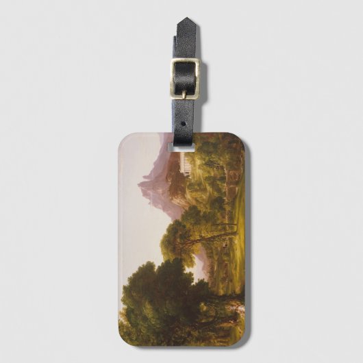 Thomas Cole Dream of Arcadia Gepäckanhänger (Vorderseite Vertikal)