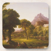 Thomas Cole Dream of Arcadia Getränkeuntersetzer (Vorderseite)