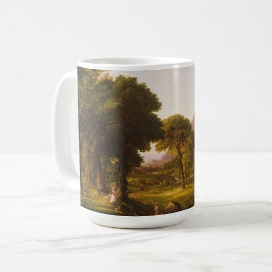 Thomas Cole Dream of Arcadia Kaffeetasse (Vorderseite Links)