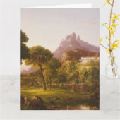 Thomas Cole Dream of Arcadia Karte (Gelbe Blume)