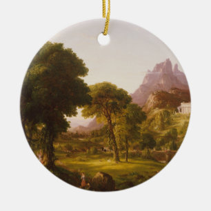 Thomas Cole Dream of Arcadia Keramik Ornament