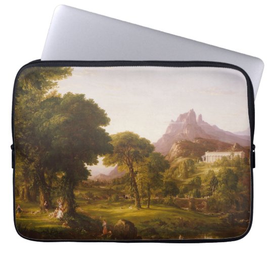 Thomas Cole Dream of Arcadia Laptopschutzhülle (Vorderseite)