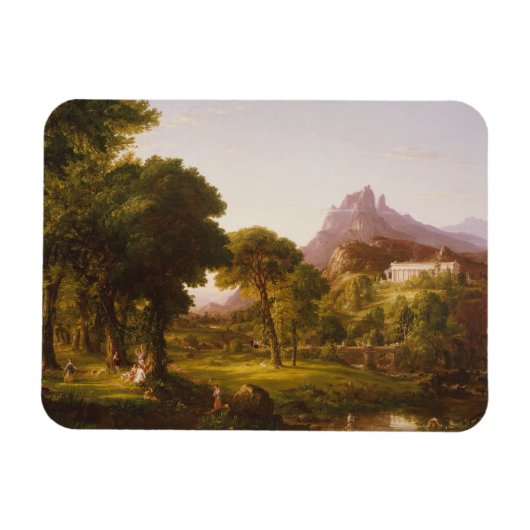 Thomas Cole Dream of Arcadia Magnet (Horizontal)
