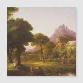 Thomas Cole Dream of Arcadia Magnetkarte (Vorderseite)