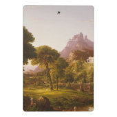 Thomas Cole Dream of Arcadia Mini Klemmbrett (Rückseite)