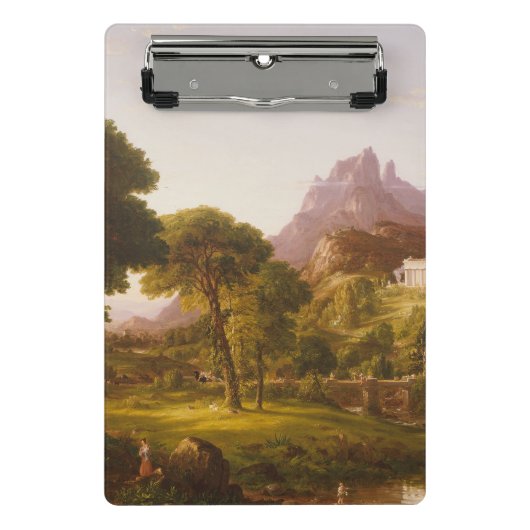 Thomas Cole Dream of Arcadia Mini Klemmbrett (Vorderseite)