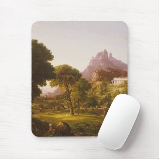 Thomas Cole Dream of Arcadia Mousepad (Mit Mouse)