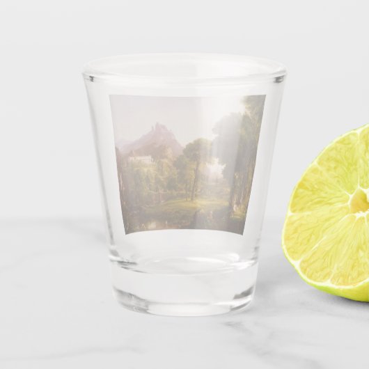 Thomas Cole Dream of Arcadia Schnapsglas (Rückseite)