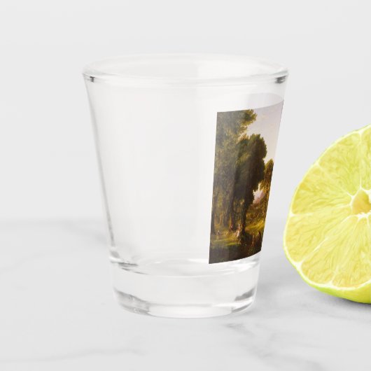 Thomas Cole Dream of Arcadia Schnapsglas (Links)