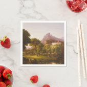 Thomas Cole Dream of Arcadia Serviette (Beispiel)