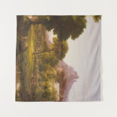 Thomas Cole Dream of Arcadia Wandteppich (Vorderseite (Horizontal))