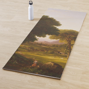 Thomas Cole Dream of Arcadia Yogamatte