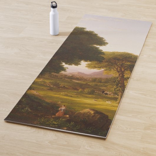 Thomas Cole Dream of Arcadia Yogamatte (Beispiel)