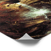 Thomas Cole: Fälle der Kaaterskill(1826) Poster (Ecke)