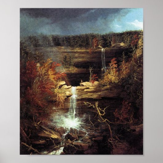 Thomas Cole: Fälle der Kaaterskill(1826) Poster (Vorne)