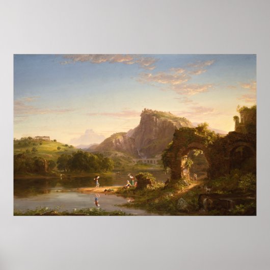 Thomas Cole L'Allegro Poster (Vorne)