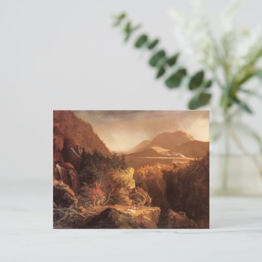 Thomas Cole - Landschaft mit Zahlen Postkarte (Stehend Vorderseite)