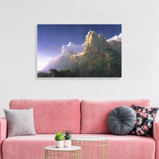 Thomas Cole Prometheus Bound Leinwanddruck (Insitu (Wohnzimmer))